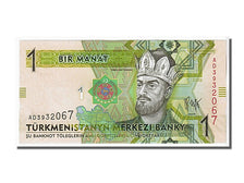 Turkmenistan, 1 Manat, 2009, KM #22a, UNC(65-70), AD3932067