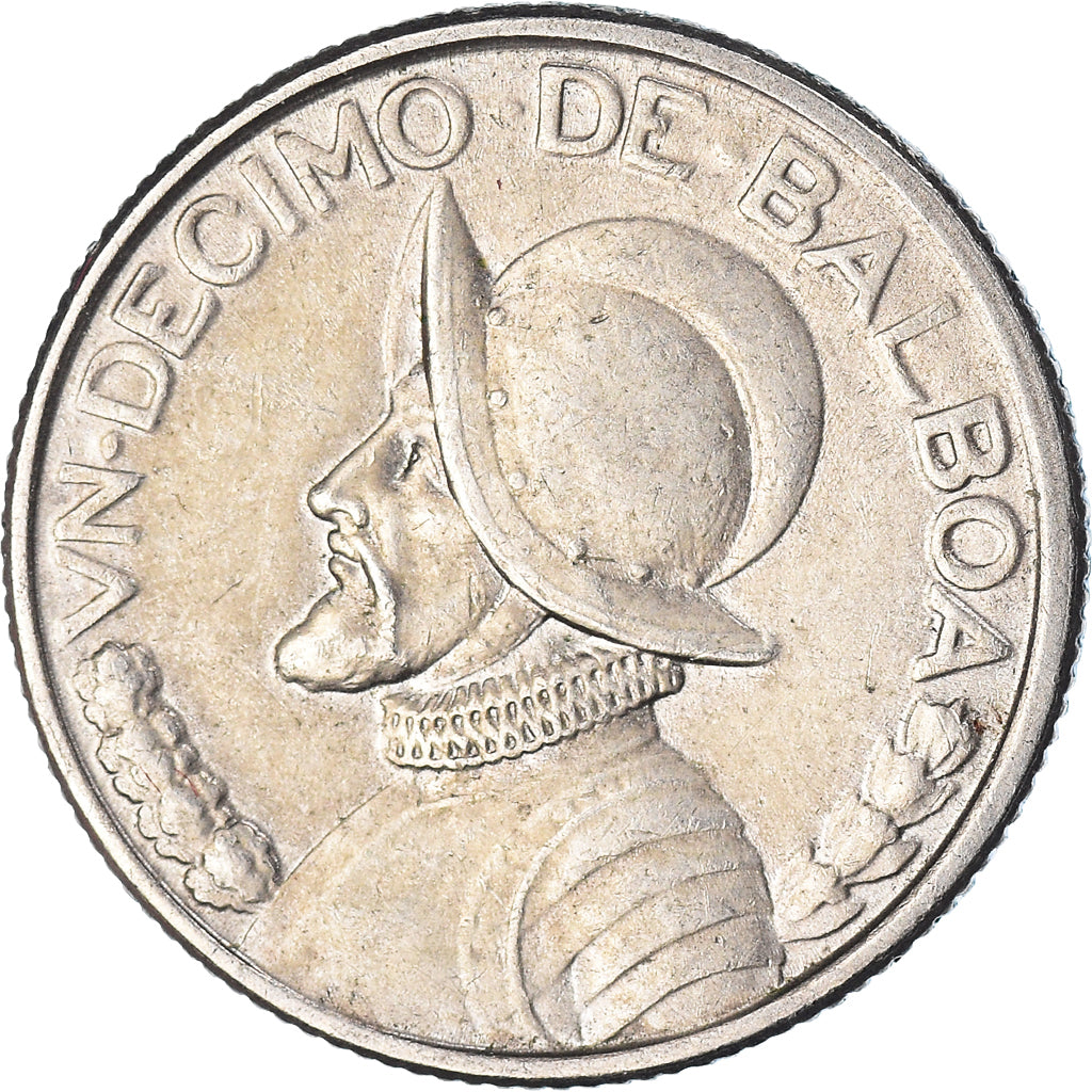 Moeda, Panamá, 1/10 Balboa, 1983