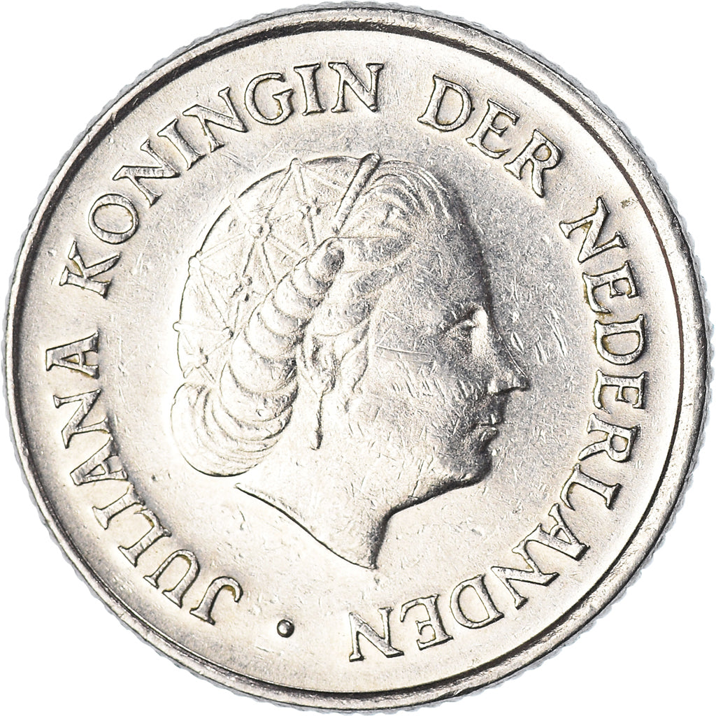 Moneta, Paesi Bassi, 25 Cents, 1974