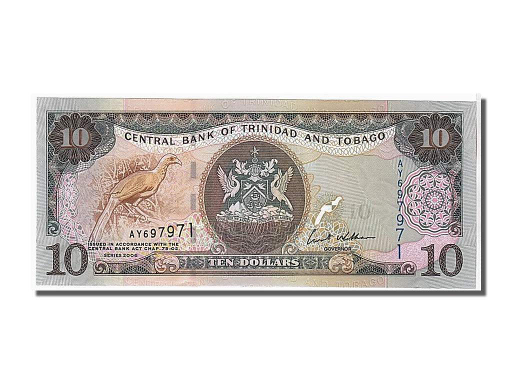 Trinidad and Tobago, 10 Dollars, 2006, KM #48, UNC(65-70), AY697971