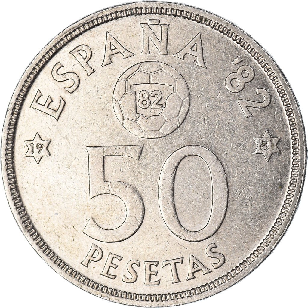 Moneta, Hiszpania, 50 Pesetas, 1980-81