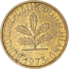 Moneda, Alemania, 5 Pfennig, 1973