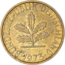 Moeda, Alemanha, 5 Pfennig, 1973