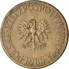 Münze, Polen, 5 Zlotych, 1983
