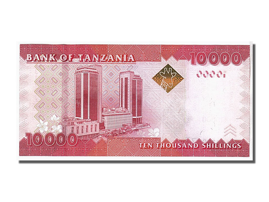 Banconote, Tanzania, 10,000 Shilingi, 2010, FDS