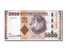 Geldschein, Tanzania, 2000 Shilingi, 2010, KM:42, UNZ
