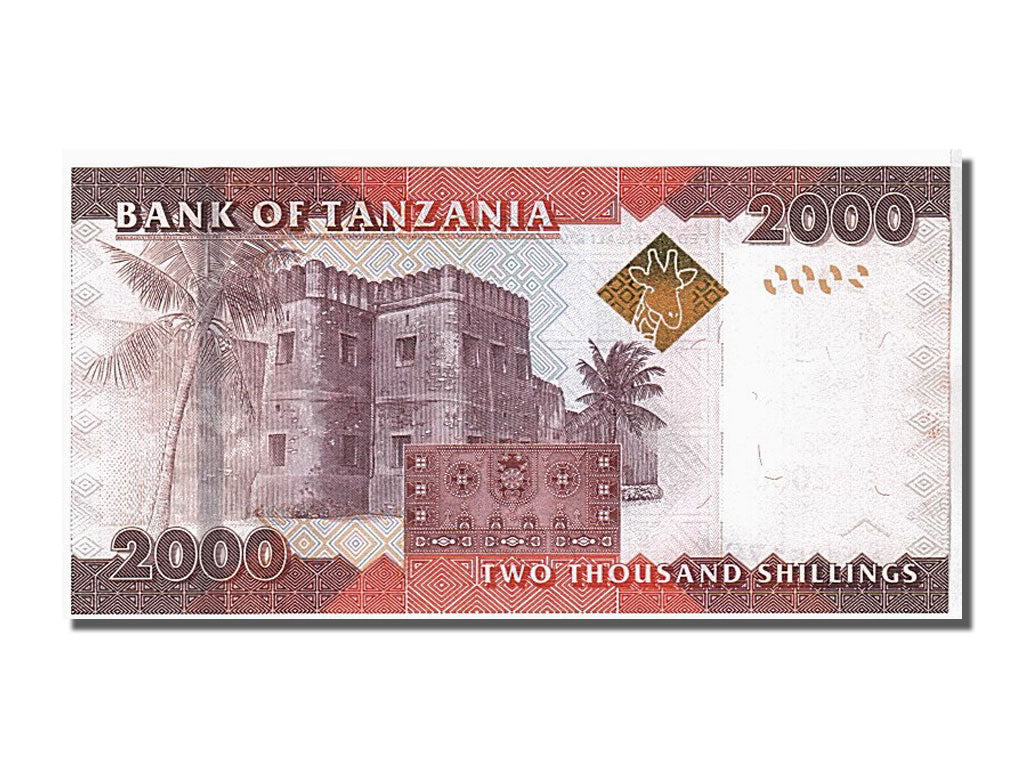 Geldschein, Tanzania, 2000 Shilingi, 2010, KM:42, UNZ