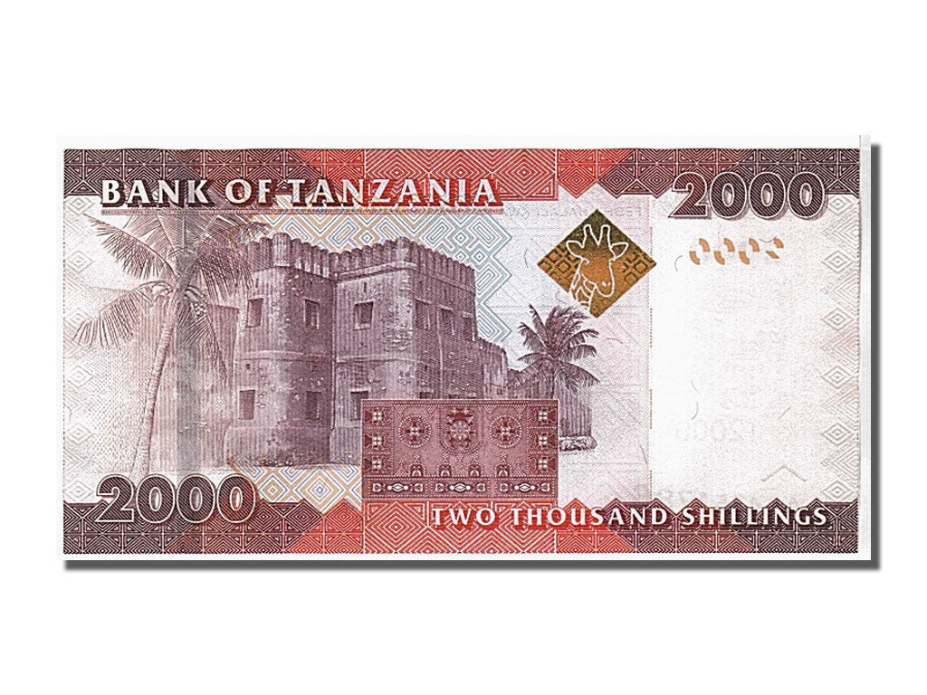 Banconote, Tanzania, 2000 Shilingi, 2010, KM:42, FDS