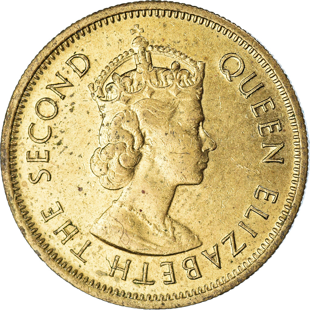 Moneda, Hong Kong, 10 Cents, 1978