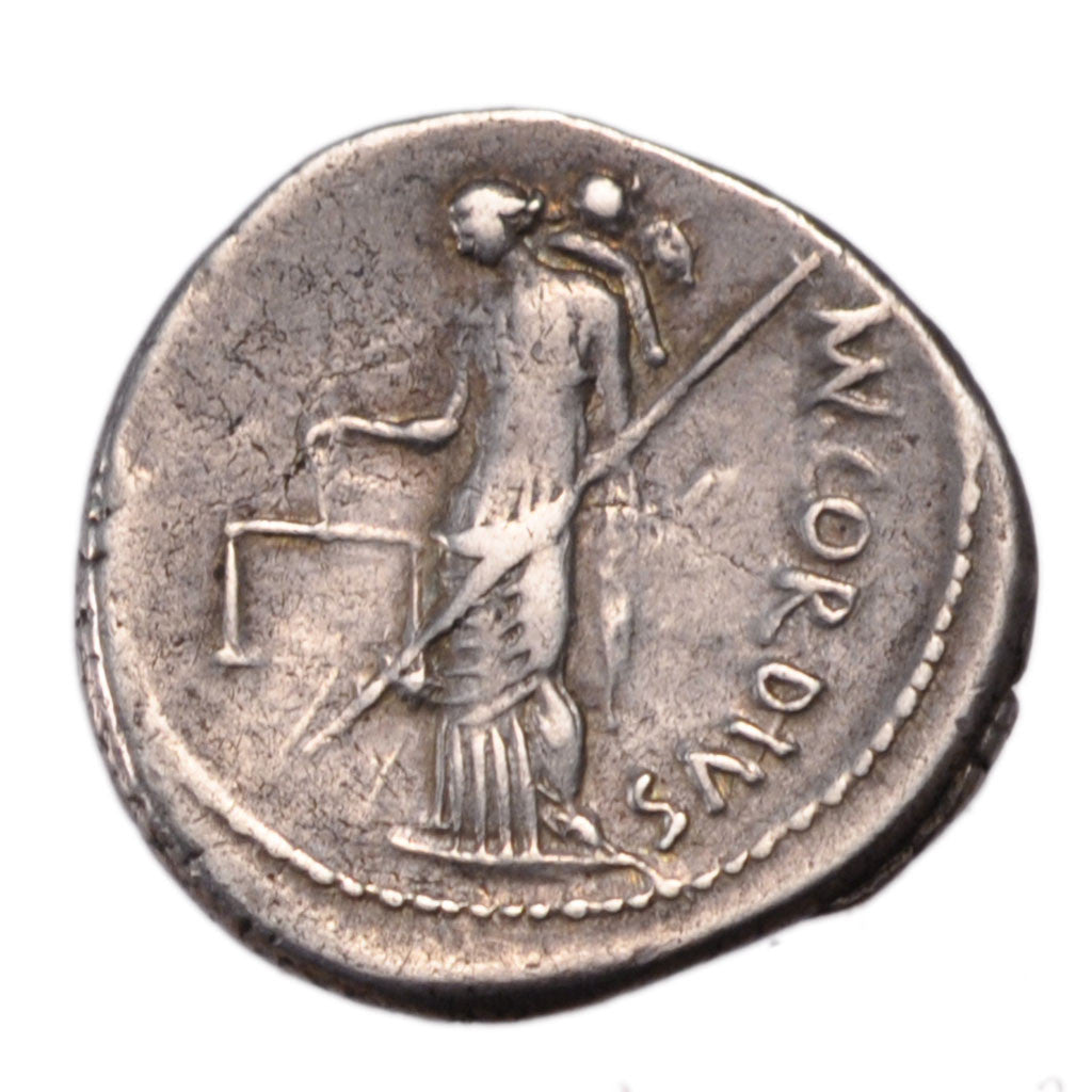 Cordia, Denarius, AU(50-53), Silver, Babelon #1, 3.80