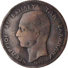 Münze, Griechenland, 5 Lepta, 1882