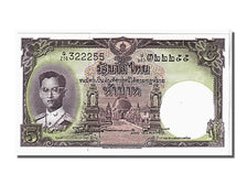 Thailand, 5 Baht, 1956, KM #75d, UNC(65-70), 322255