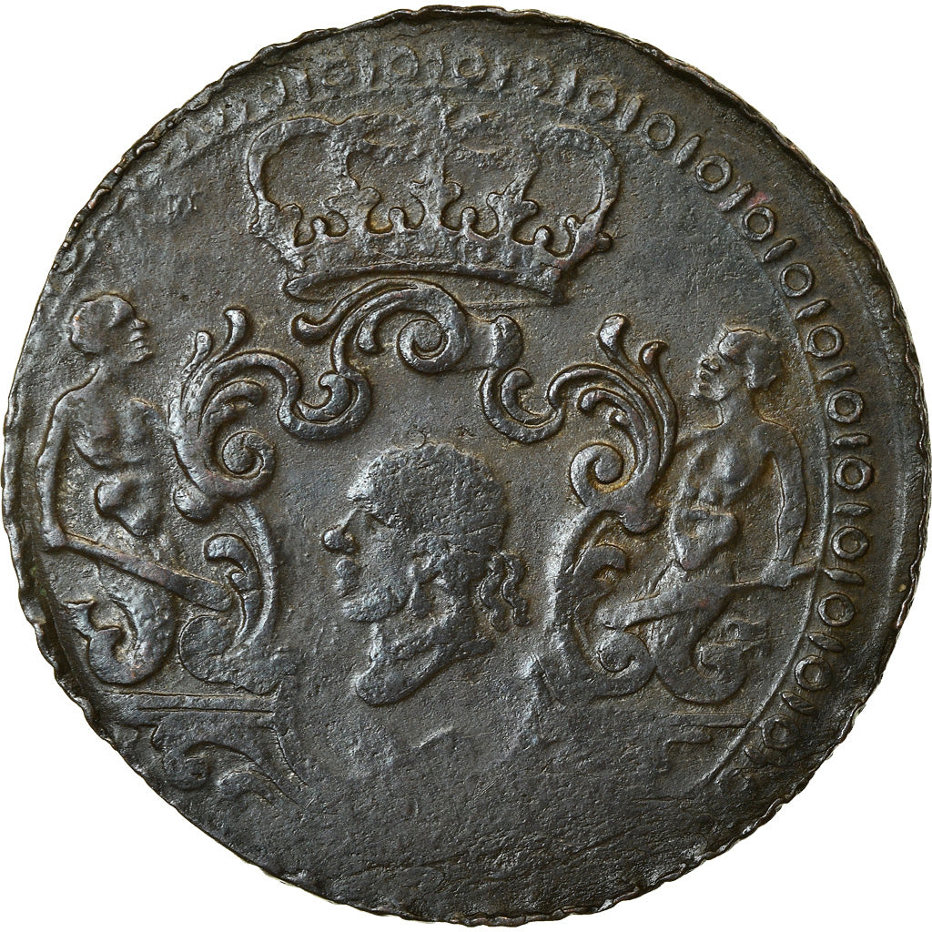 Coin, ITALIAN STATES, CORSICA, General Pasquale Paoli, 4 Soldi, 1764, Murato
