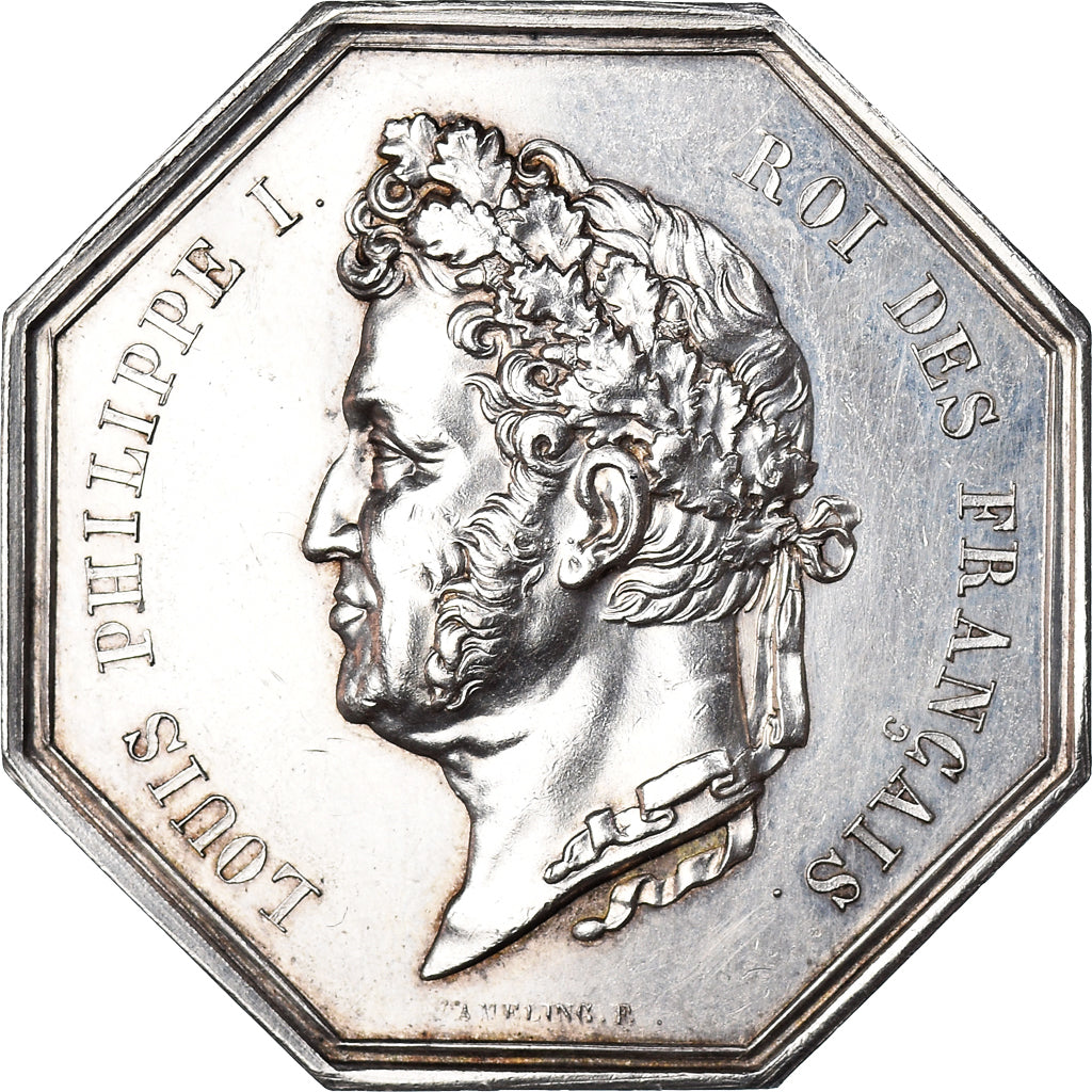 France, Token, Notary, Louis Philippe I, Notaires Pont-l'Evêque
