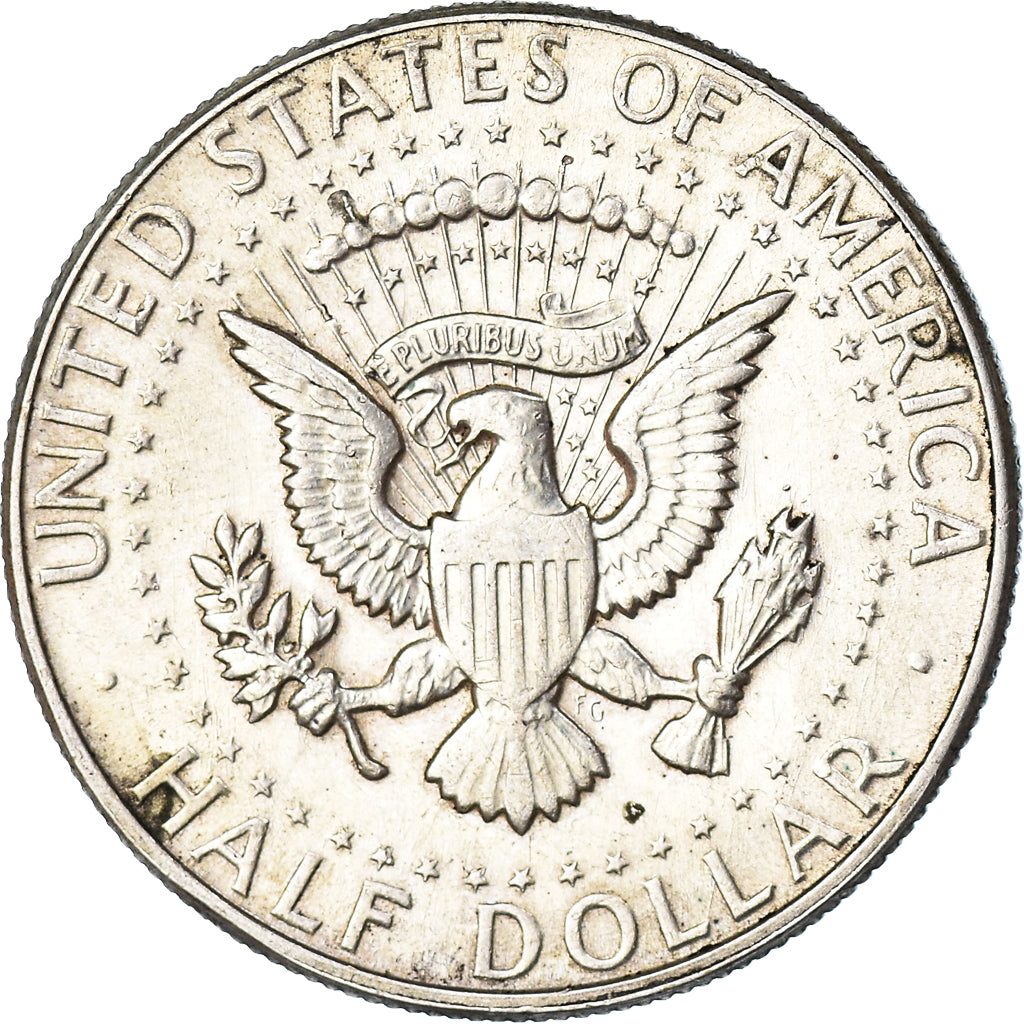 Coin, United States, Kennedy Half Dollar, Half Dollar, 1967, U.S. Mint