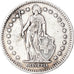 Münze, Schweiz, 2 Francs, 1914, Bern, S+, Silber, KM:21