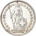 Coin, Switzerland, 2 Francs, 1939, Bern, EF(40-45), Silver, KM:21