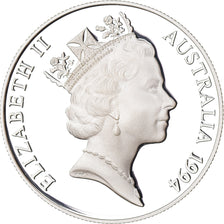 Moneta, Australia, Elizabeth II, 10 Dollars, 1994, Proof, MS(65-70), Srebro