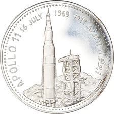Moneda, República árabe de Yemen, 2 Riyals, 1969, Proof, FDC, Plata, KM:2.1
