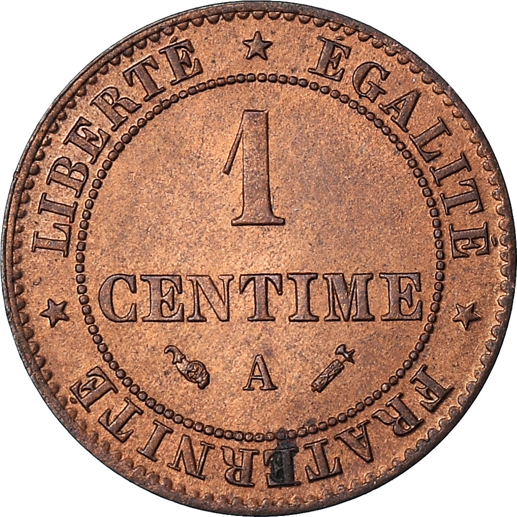 Münze, Frankreich, Cérès, Centime, 1894, Paris, VZ+, Bronze, KM:826.1
