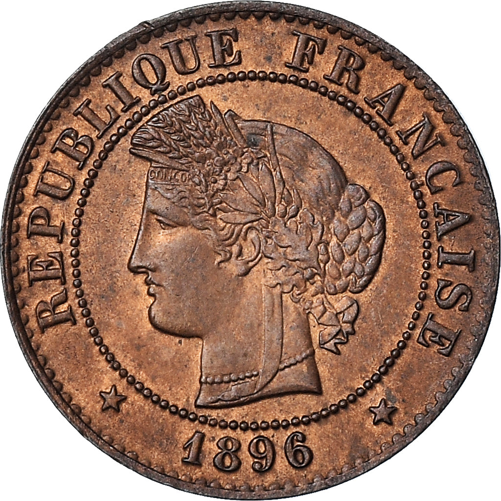 Moneta, Francia, Cérès, Centime, 1896, Paris, SPL-, Bronzo, KM:826.1