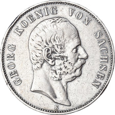 Münze, Deutsch Staaten, SAXONY-ALBERTINE, Georg, 5 Mark, 1903, Muldenhütten