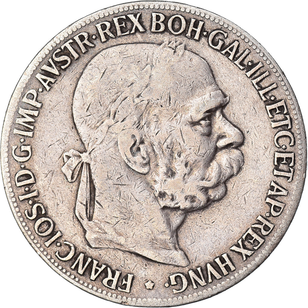 Münze, Österreich, Franz Joseph I, 5 Corona, 1900, S, Silber, KM:2807