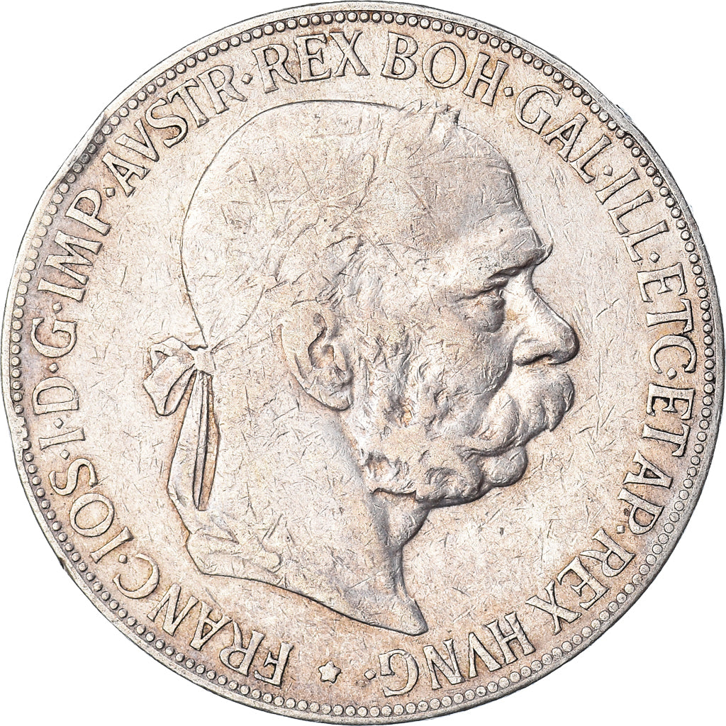Moneta, Austria, Franz Joseph I, 5 Corona, 1900, MB, Argento, KM:2807