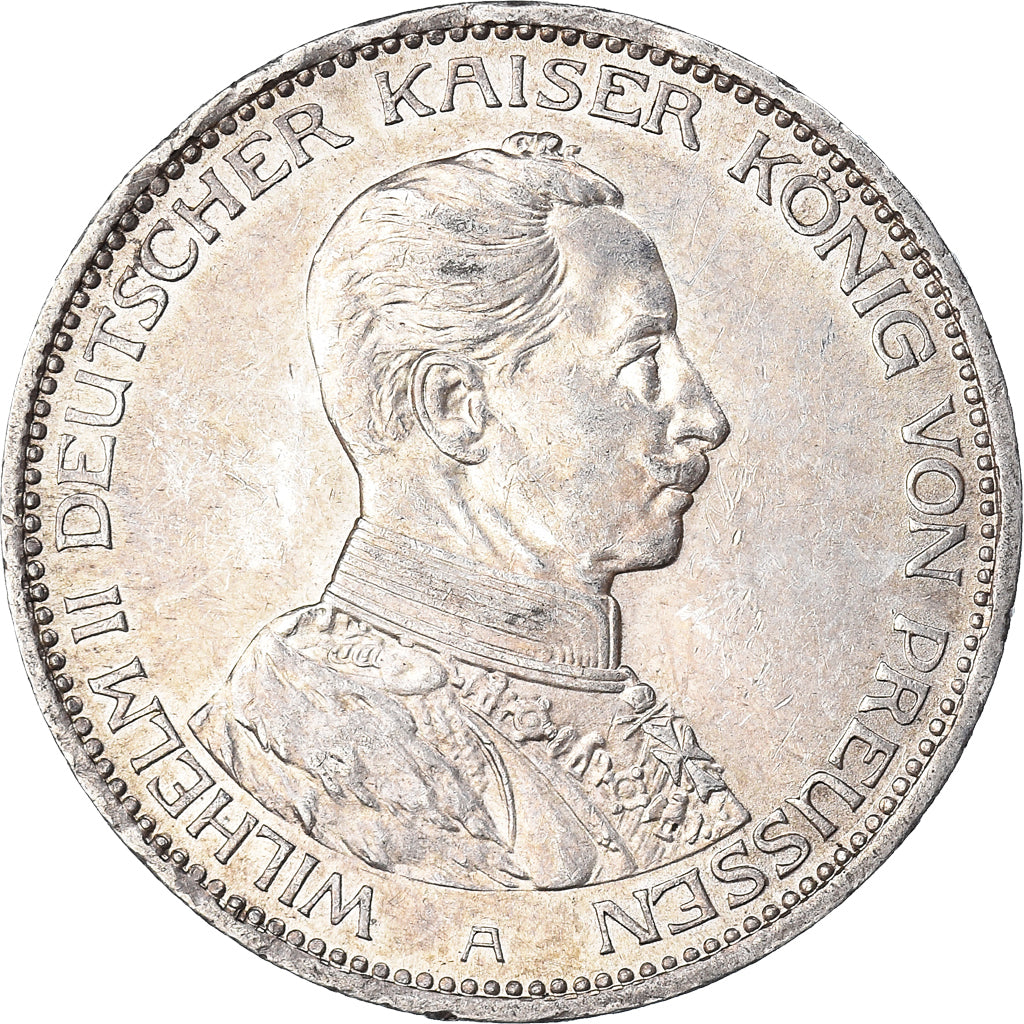 Monnaie, Etats allemands, PRUSSIA, Wilhelm II, 3 Mark, 1914, Berlin, TTB+