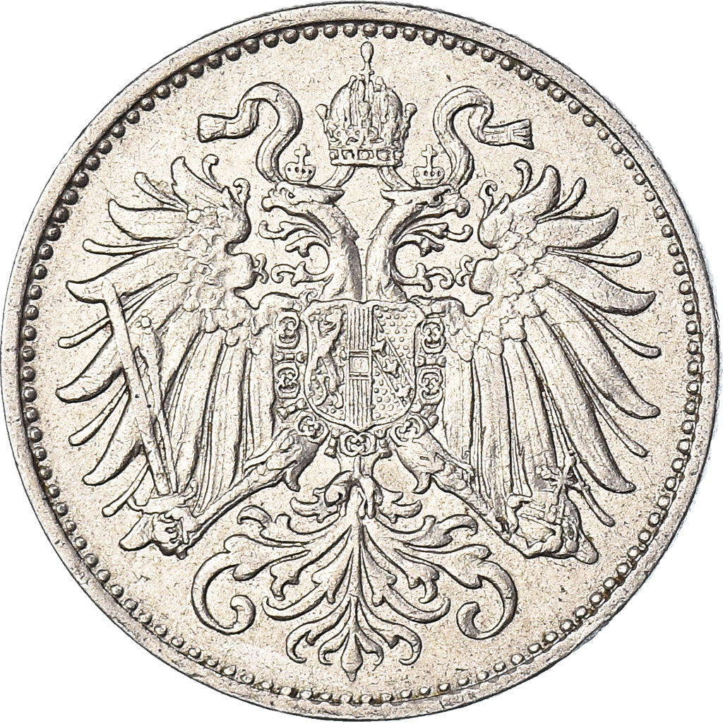 Münze, Österreich, Franz Joseph I, 10 Heller, 1895, VZ, Nickel, KM:2802