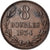 Moeda, Guernesey, 8 Doubles, 1934, Heaton, Birmingham, AU(50-53), Bronze, KM:14