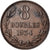 Coin, Guernsey, 8 Doubles, 1934, Heaton, Birmingham, AU(50-53), Bronze, KM:14