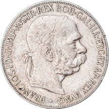 Coin, Austria, Franz Joseph I, 5 Corona, 1900, VF(30-35), Silver, KM:2807