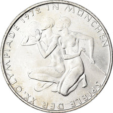 Coin, GERMANY - FEDERAL REPUBLIC, 10 Mark, 1972, Munich, EF(40-45), Silver