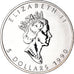 Coin, Canada, Elizabeth II, 5 Dollars, 1990, Royal Canadian Mint, Ottawa