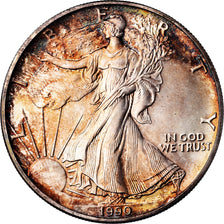 Coin, United States, Dollar, 1990, U.S. Mint, Philadelphia, AU(55-58), Silver