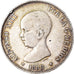 Coin, Spain, Alfonso XIII, 5 Pesetas, 1888, Madrid, EF(40-45), Silver, KM:689