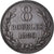 Moeda, Guernesey, 8 Doubles, 1889, Heaton, Birmingham, EF(40-45), Bronze, KM:7