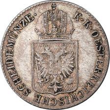 Coin, Austria, Franz Joseph I, 6 Kreuzer, 1849, Vienna, AU(50-53), Silver