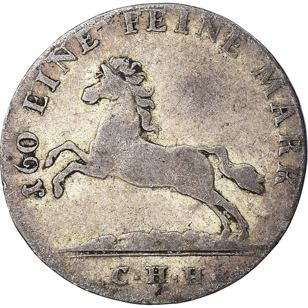 Coin, German States, HANNOVER, George III, 3 Mariengroschen, 1816, VF(20-25)