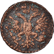 Coin, Russia, Denga, 1/2 Kopek, 1731, VG(8-10), Copper, KM:188