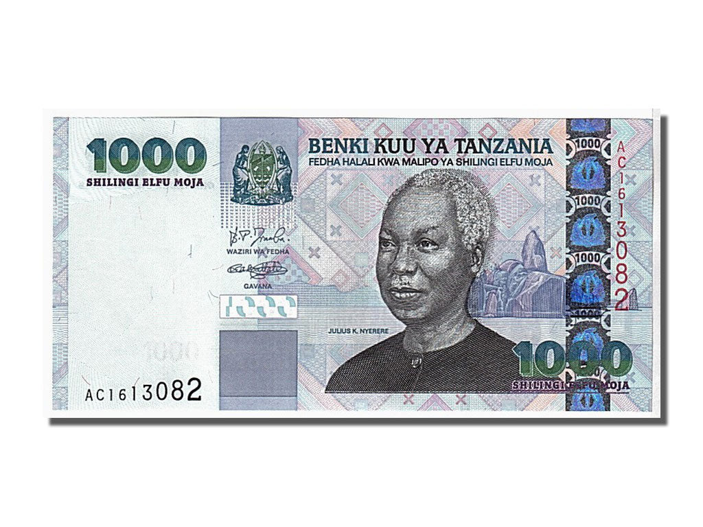 Banknote, Tanzania, 1000 Shilingi, 2003, KM:36a, UNC(65-70)