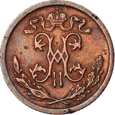 Moneda, Rusia, Nicholas II, 1/2 Kopek, 1909, Saint-Petersburg, MBC+, Cobre