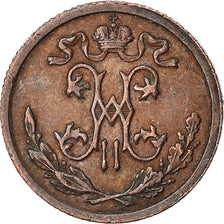 Moneda, Rusia, Nicholas II, 1/2 Kopek, 1913, Saint-Petersburg, MBC+, Cobre