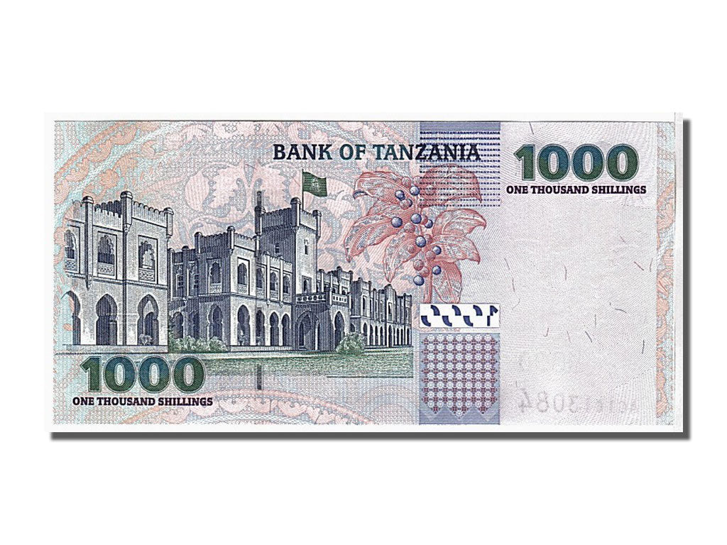 Banknote, Tanzania, 1000 Shilingi, 2003, KM:36a, UNC(65-70)