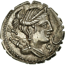 Münze, Claudia, Denarius, SS+, Silber, Babelon:5
