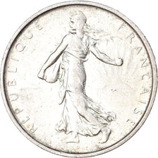 Munten, Frankrijk, Semeuse, 5 Francs, 1967, PR, Zilver, KM:926, Gadoury:770