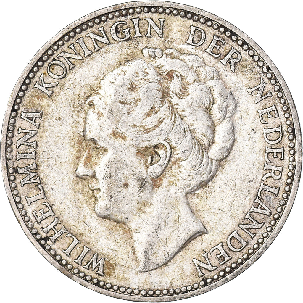 Coin, Netherlands, Wilhelmina I, Gulden, 1922, EF(40-45), Silver, KM:161.1