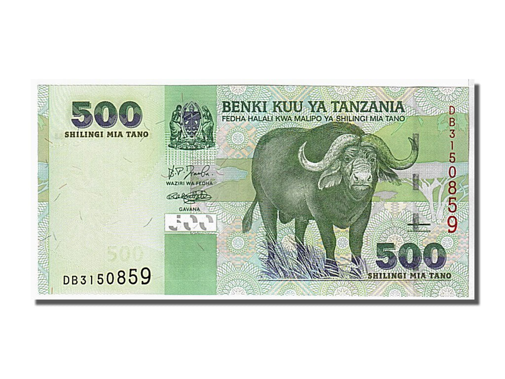 Banknote, Tanzania, 500 Shilingi, 2003, UNC(65-70)