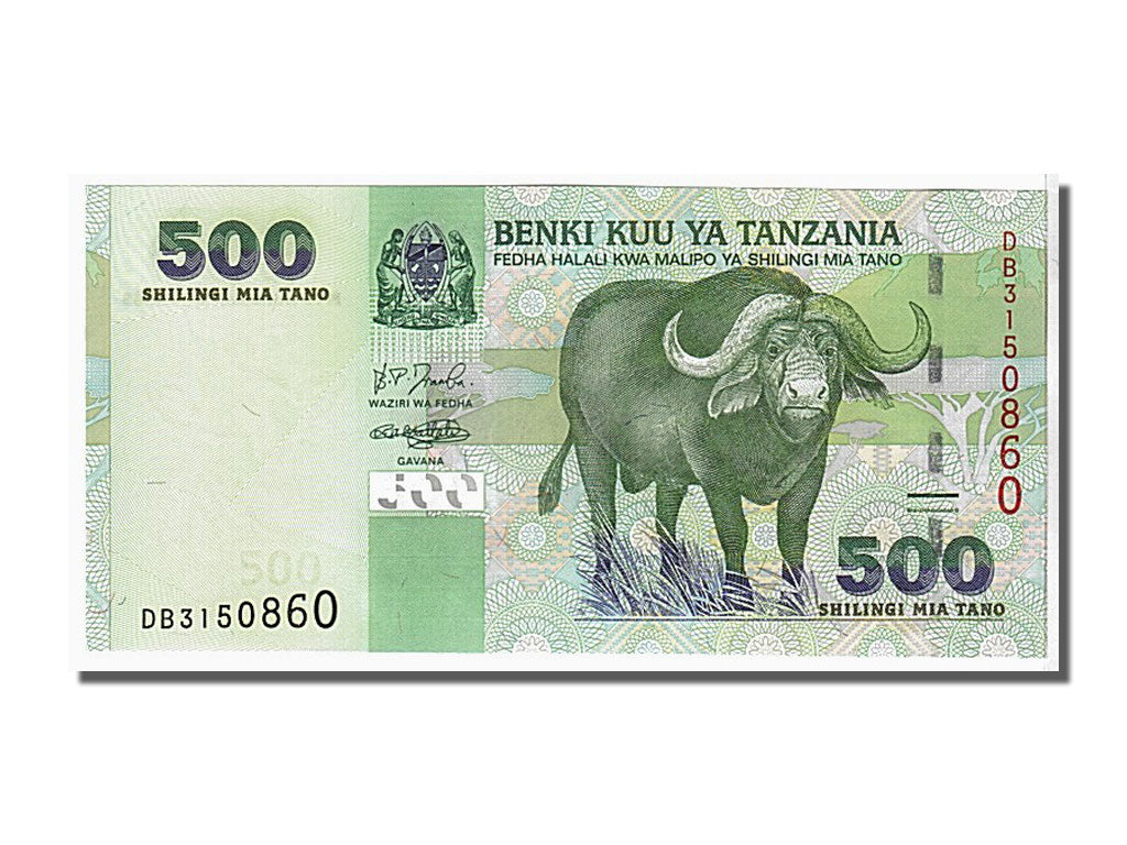 Banconote, Tanzania, 500 Shilingi, 2003, KM:35, FDS